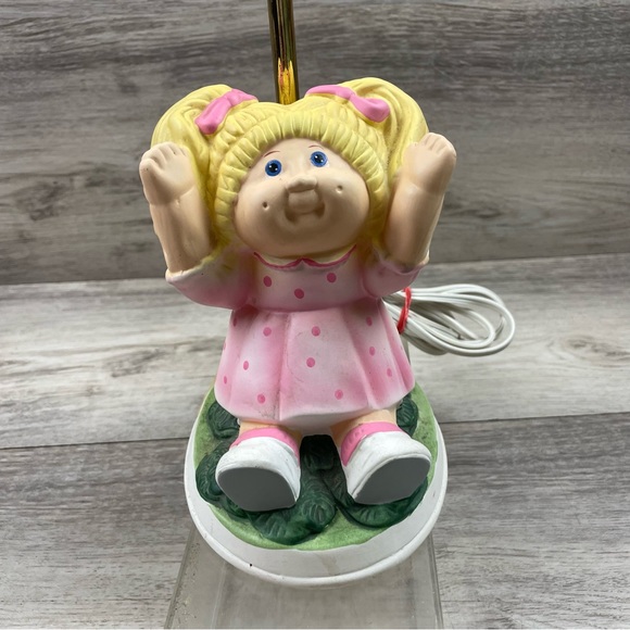 Vintage 1983 CABBAGE PATCH KIDS NIGHT LIGHT LAMP ORIGINAL 13'' TALL Works NWT - Picture 2 of 14